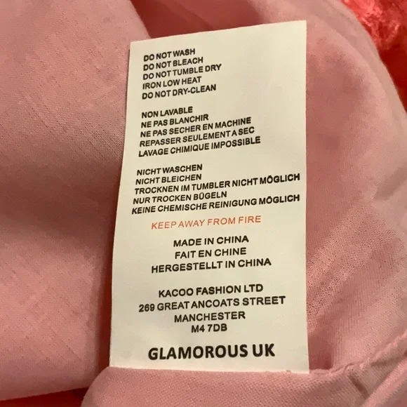 NWT Glamorous Collection Pink Floral Skirt (Size 6) - Picture 11 of 15